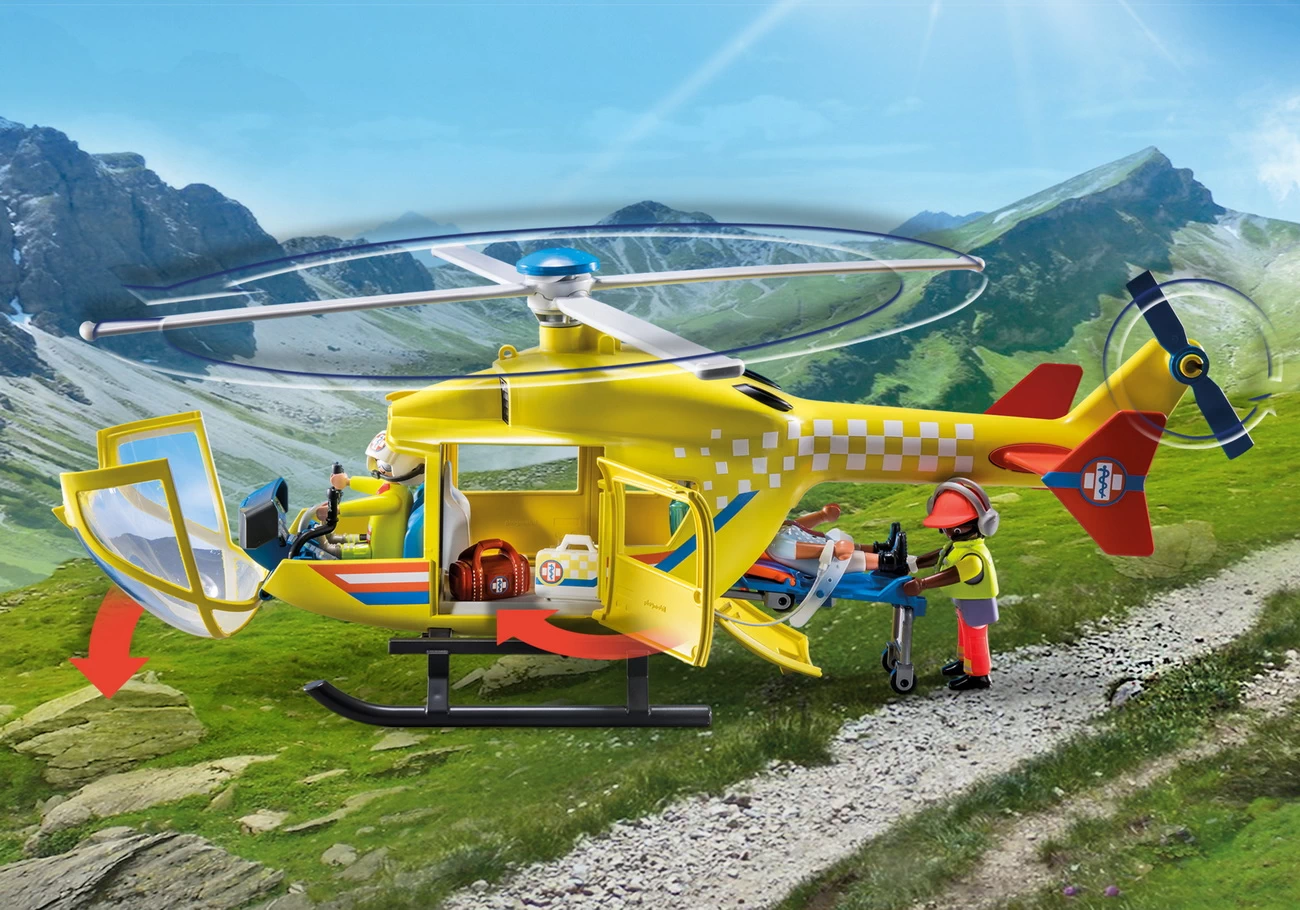 Playmobil 71203 - Rettungshelikopter - City Life