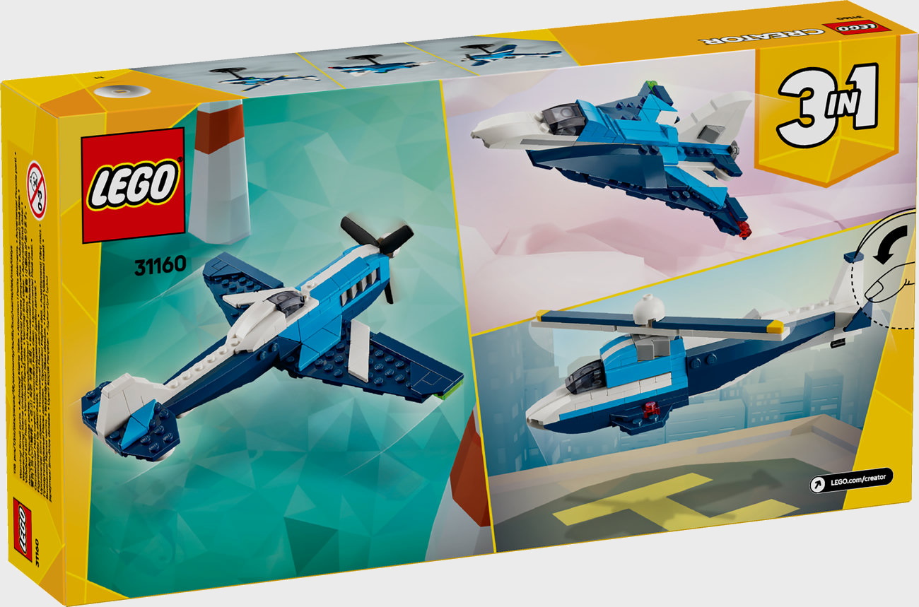 LEGO Creator 31160 - Flieger Rennflugzeug