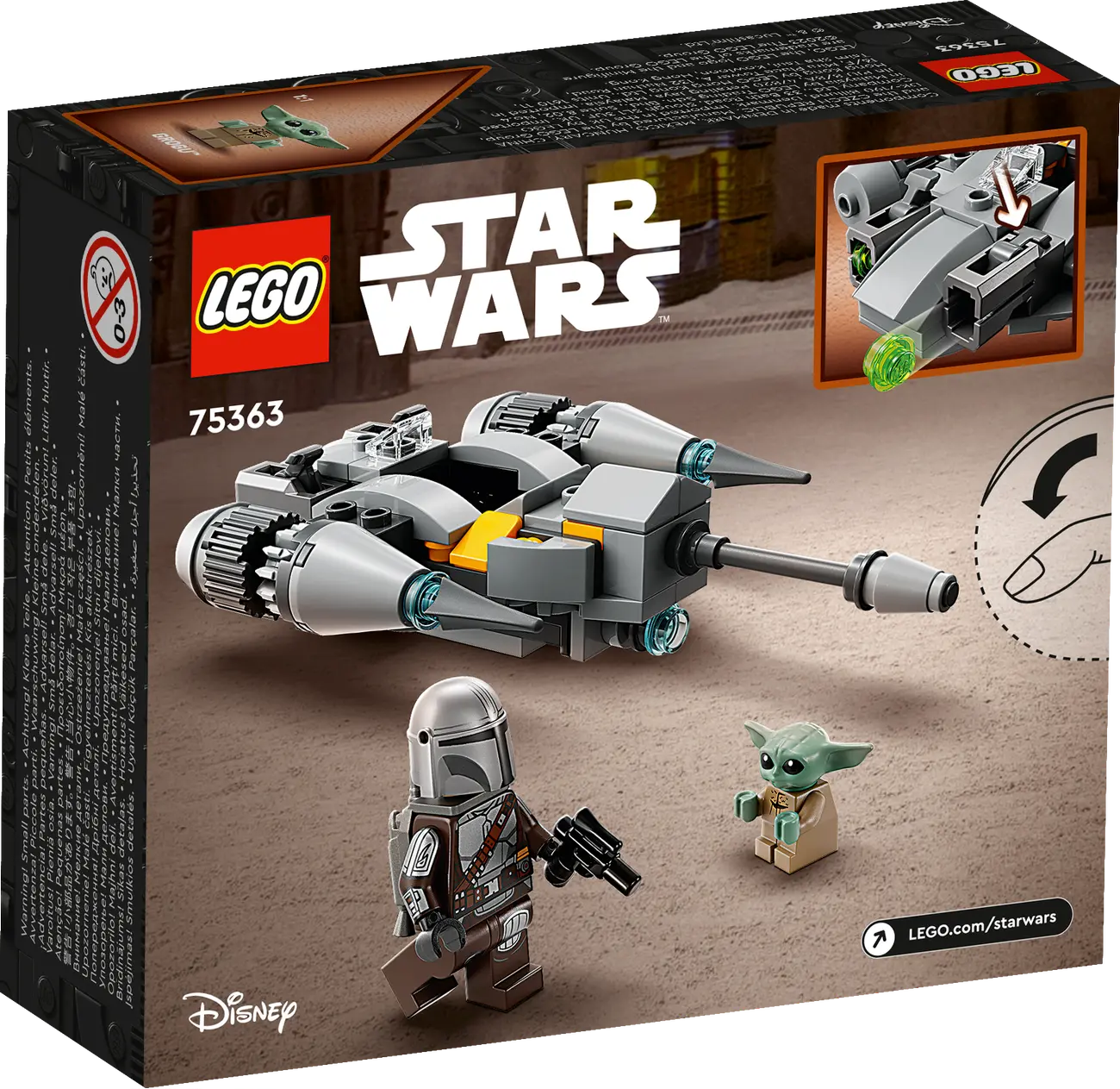 LEGO Star Wars 75363 - N-1 Starfighter des Mandalorianers - Microfighter