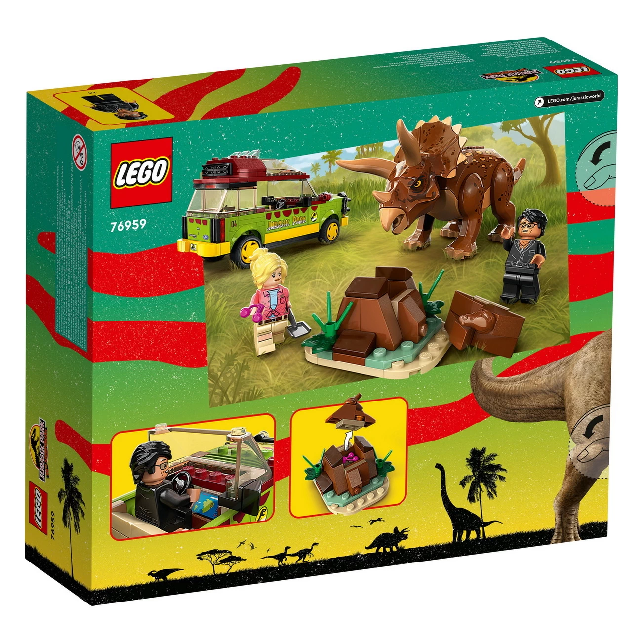 LEGO Jurassic Park - Triceratops-Forschung (76959)