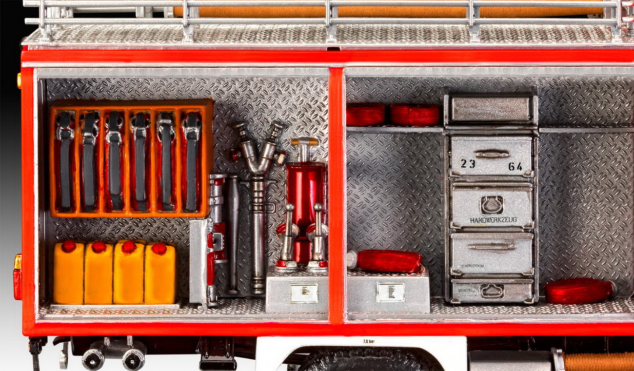 Revell 07655 - Mercedes-Benz 1017 LF 16 Feuerwehr - Limited Edition