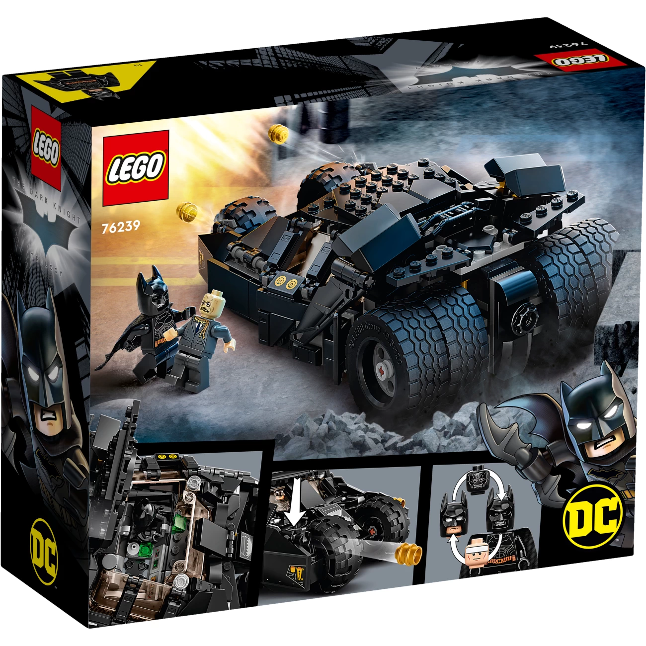 LEGO DC Comics Super Heroes 76239 - Batmobile Tumbler: Duell mit Scarecrow