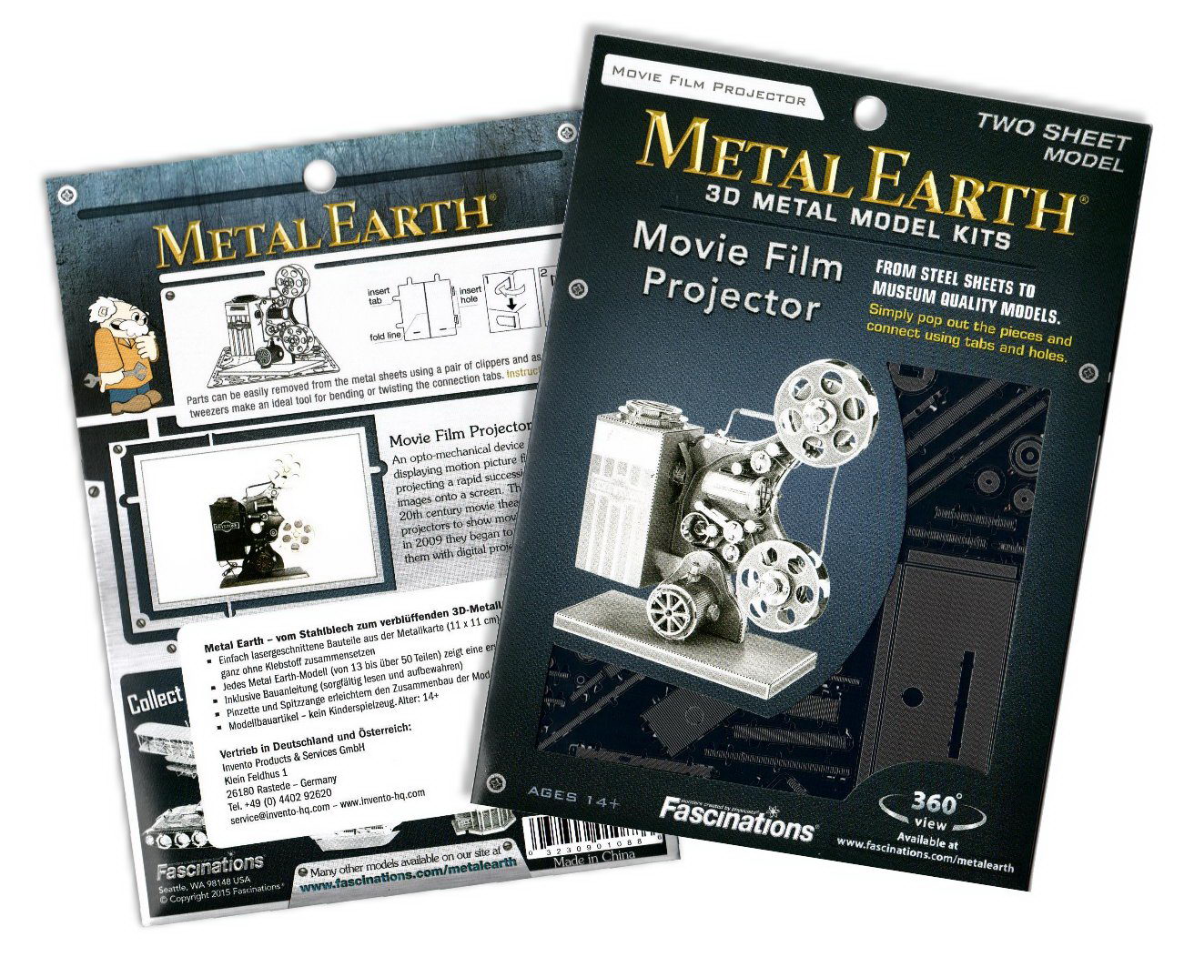 Metal Earth - Filmprojektor - Movie Projector