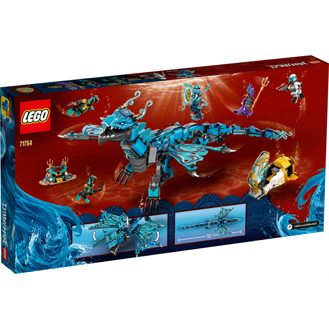 LEGO NINJAGO 71754 - Wasserdrache