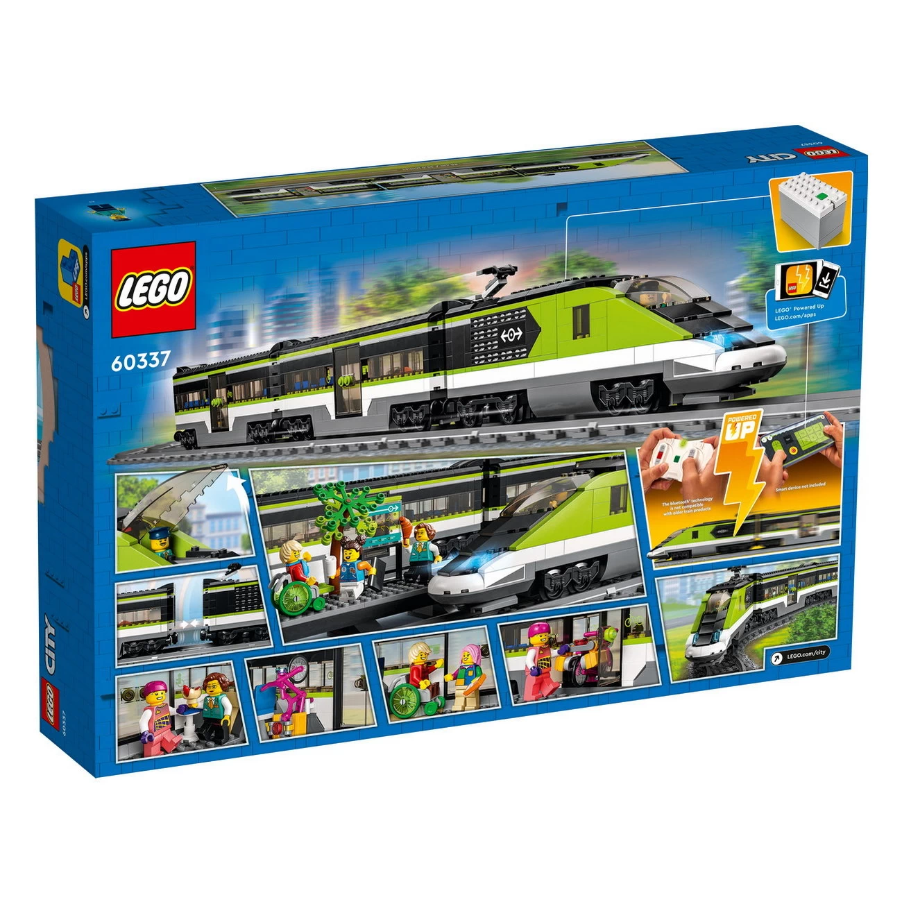 LEGO City 60337 - Personen-Schnellzug Eisenbahn