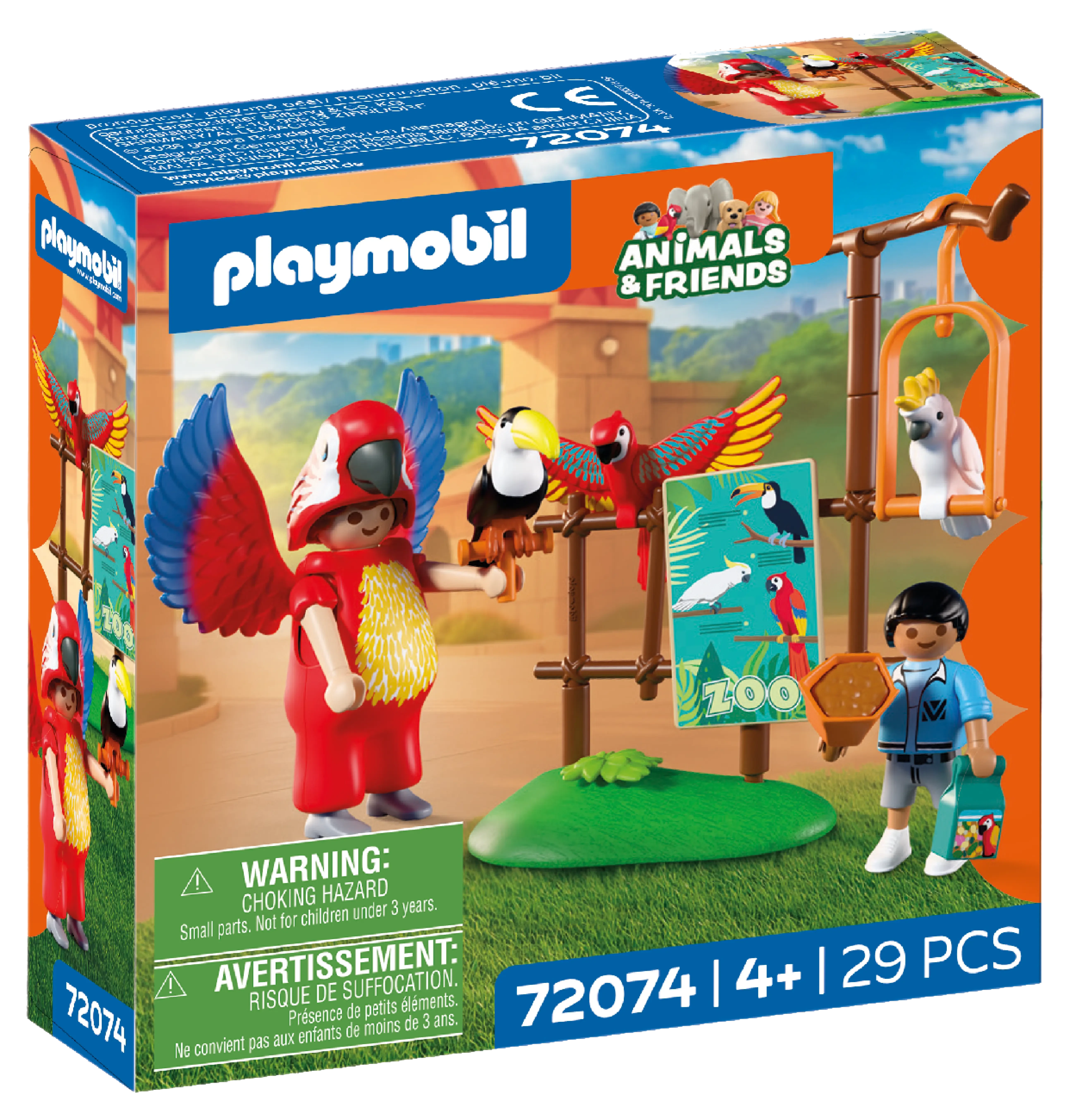 Playmobil 72074 - Zoo: Maskottchen - Animals and Friends