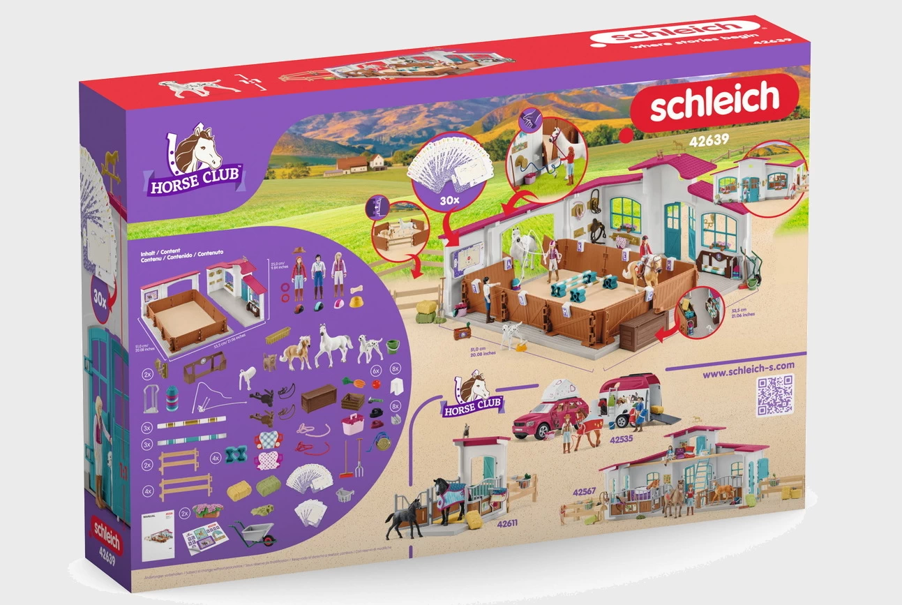 Reithalle Peppertree - schleich (42639) HORSE CLUB