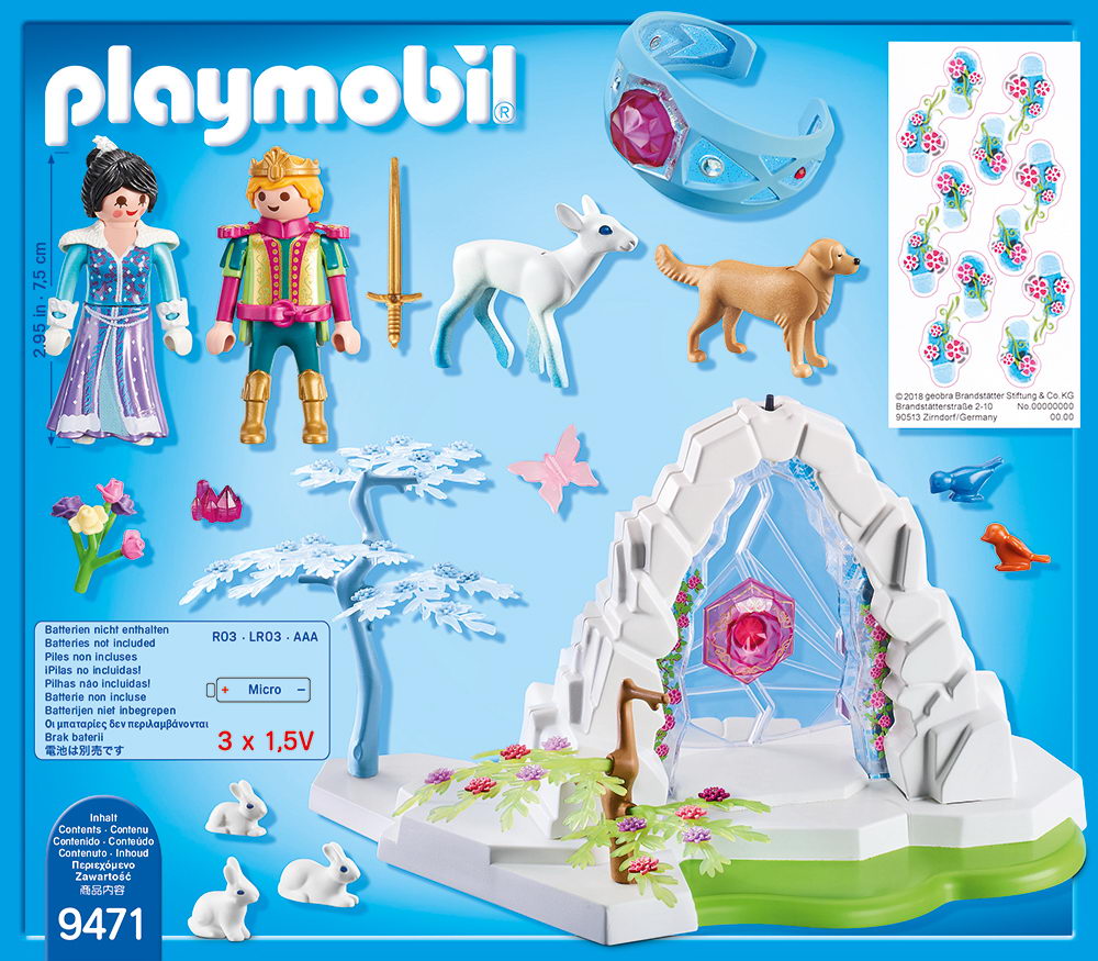 Playmobil Magic 9471 - Kristalltor zur Winterwelt