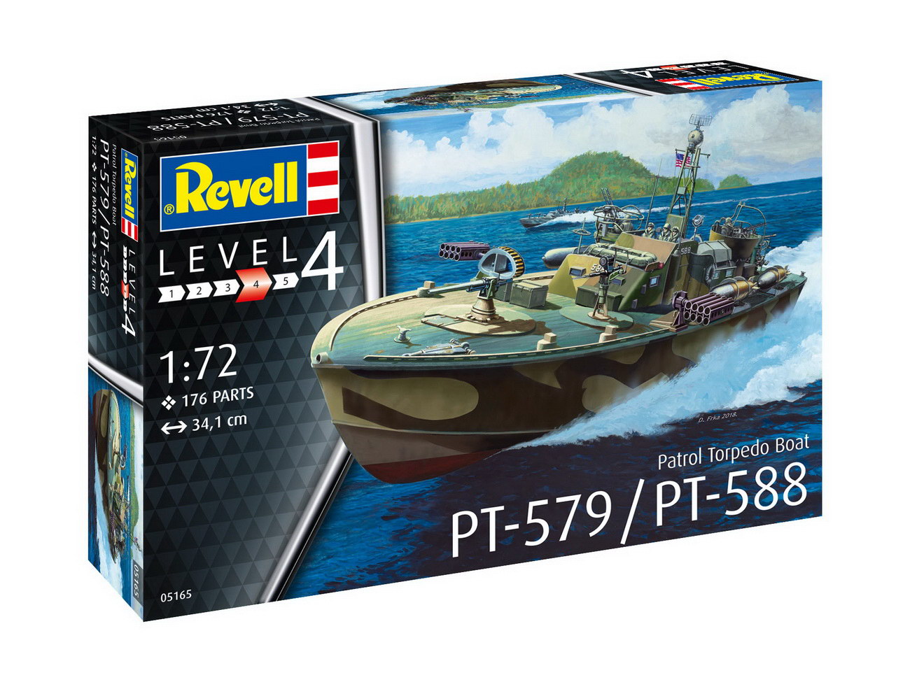 Papa-2019-11-01-Revell 05165 - Patrol Torpedo Boat PT-588/PT