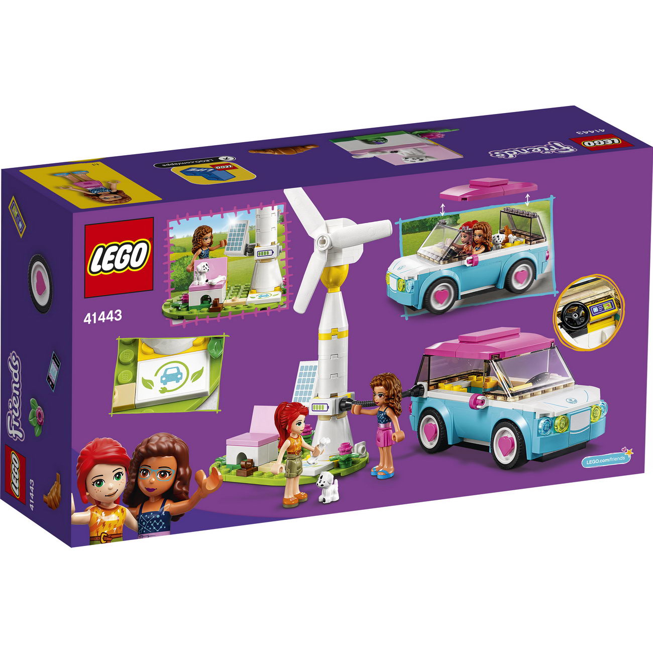LEGO Friends 41443 - Olivias Elektroauto