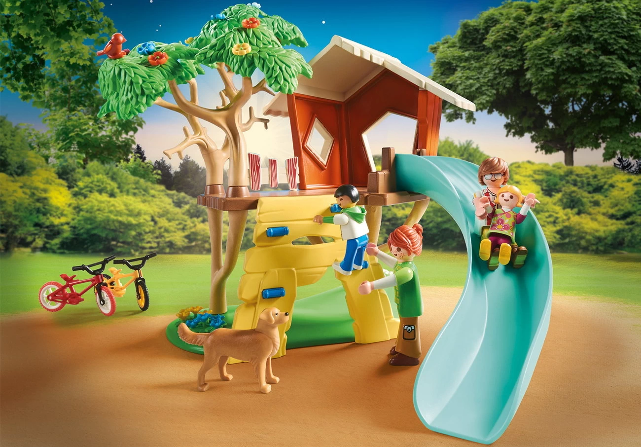 Playmobil 71001 - Abenteuer Baumhaus mit Rutsche - Family Fun