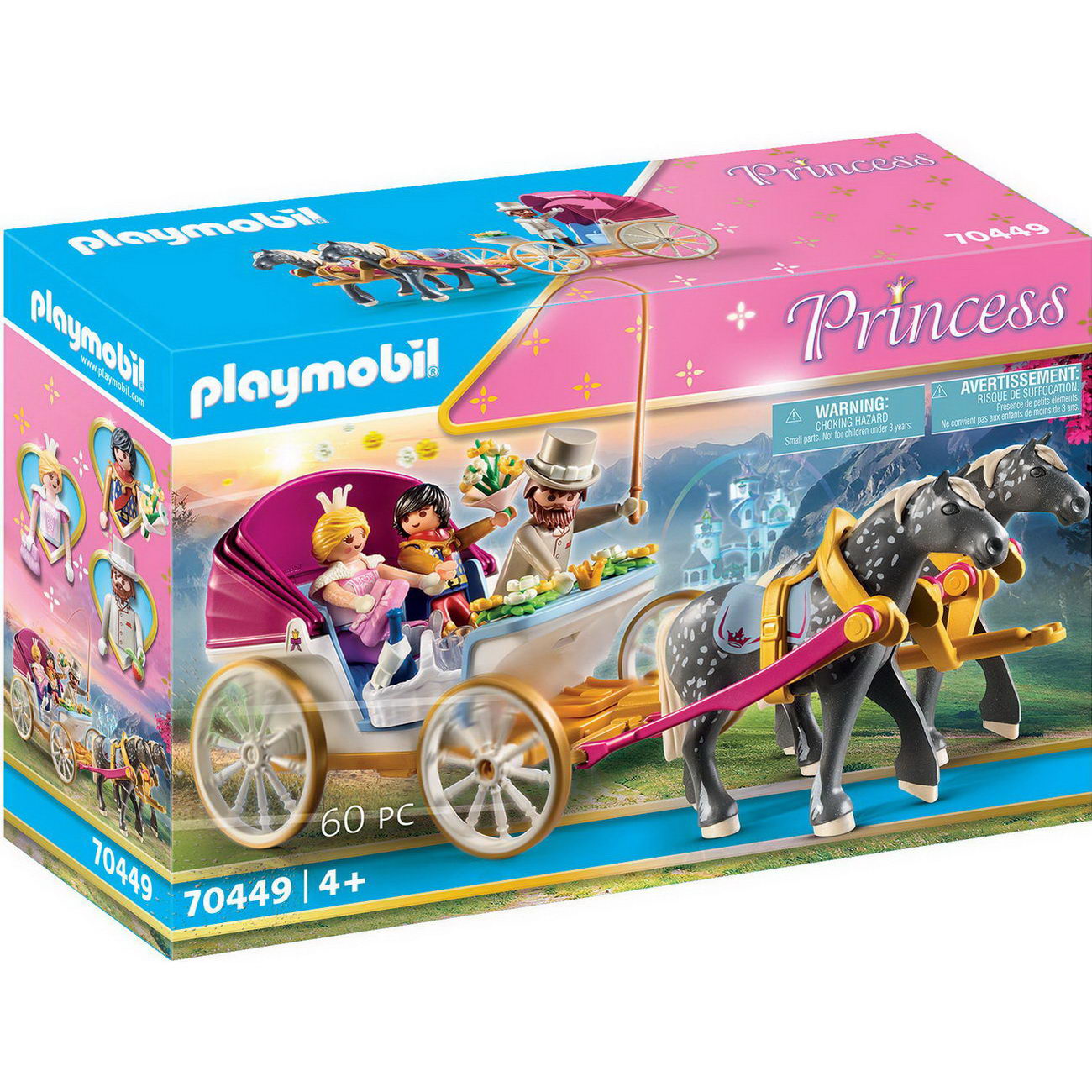 Playmobil 70449 - Romantische Pferdekutsche - Princess