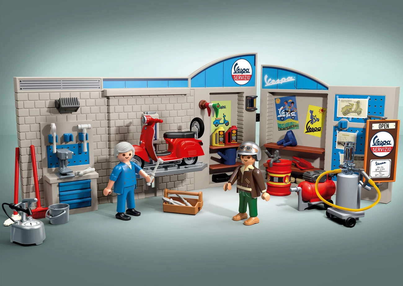 Playmobil 71620 - 60s Vespa Garage