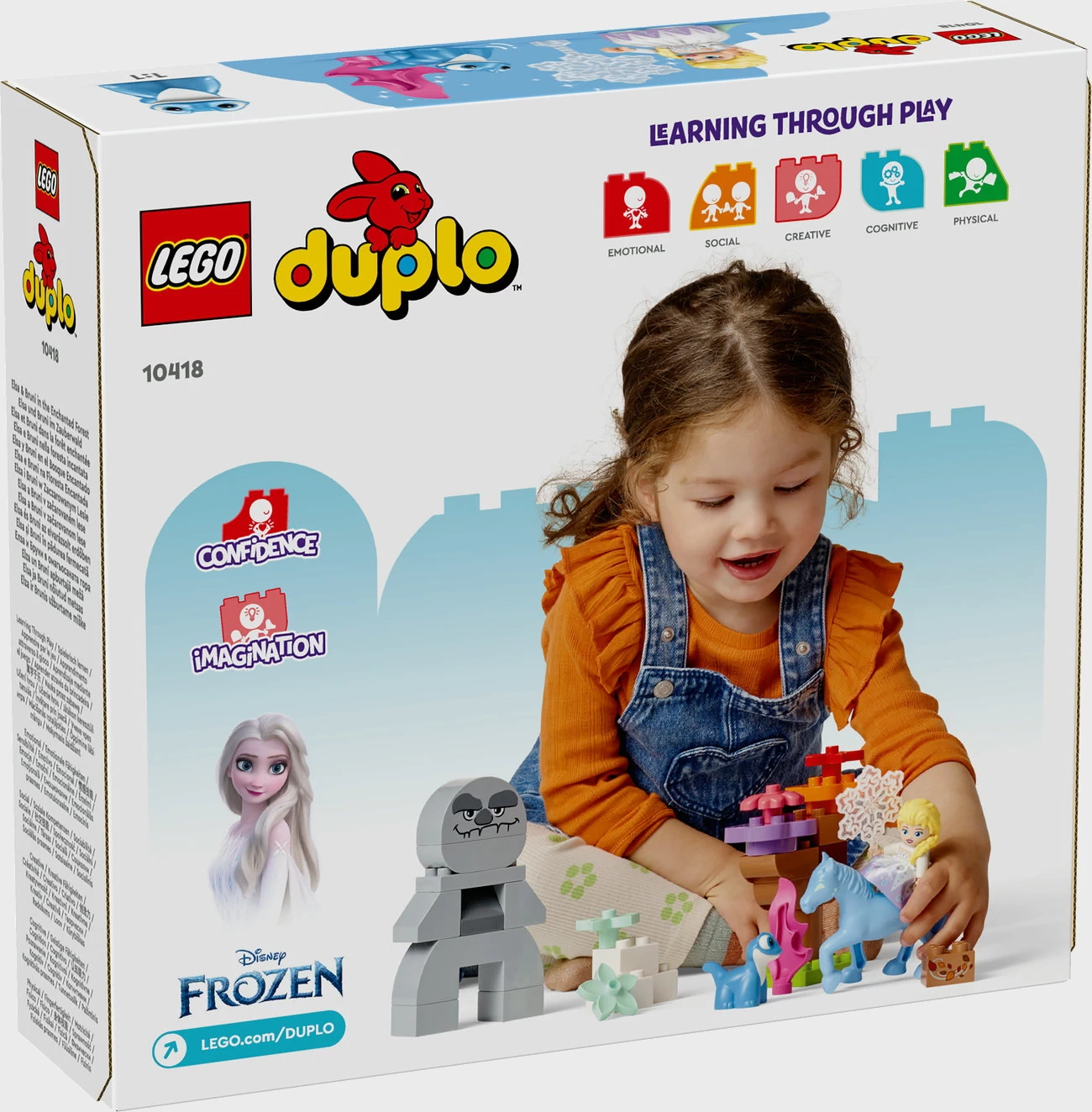 LEGO DUPLO Disney 10418 - Elsa und Bruni im Zauberwald