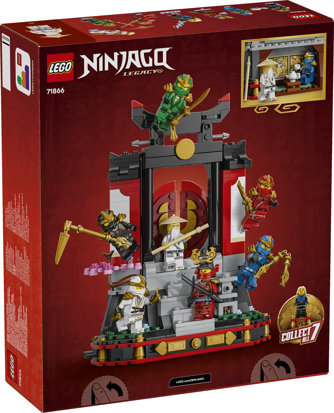 LEGO Ninjago - Ninja-Charaktere zum Ausstellen - 15 Jahre (71866)