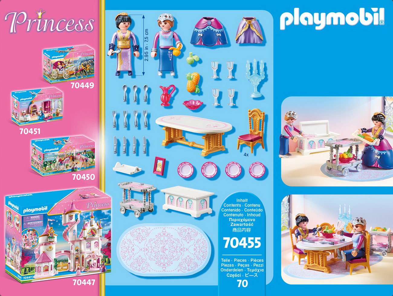 Playmobil 70455 - Speisesaal - Princess