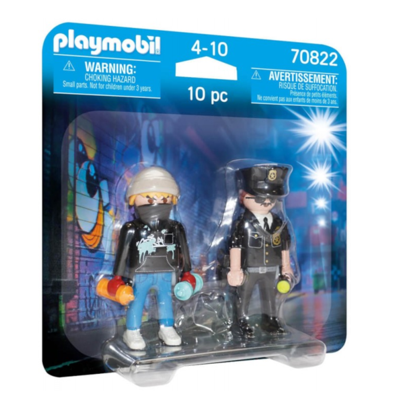 Playmobil 70822 - DuoPack Polizist und Sprayer