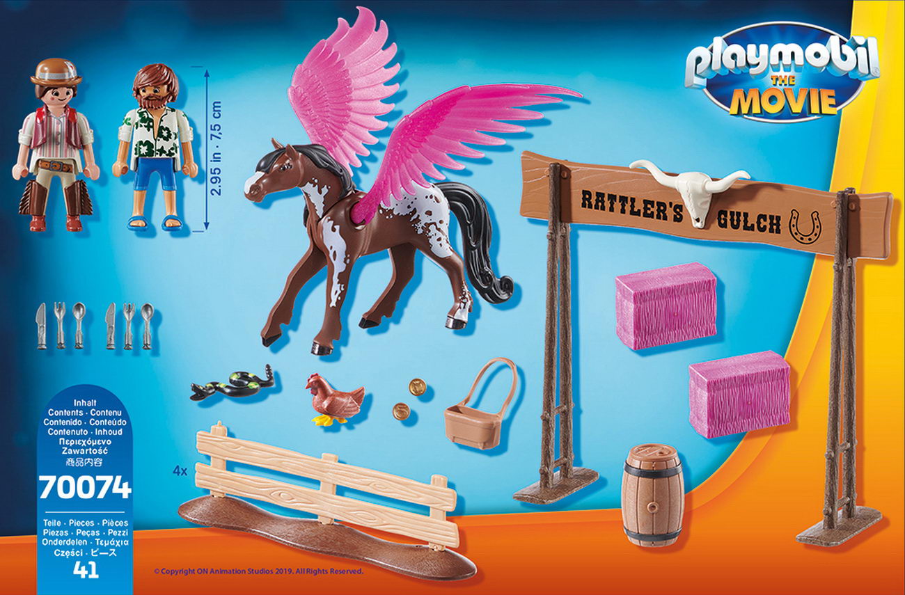 Playmobil 70074 - Marla Del und Pferd mit Flügeln (The Movie)
