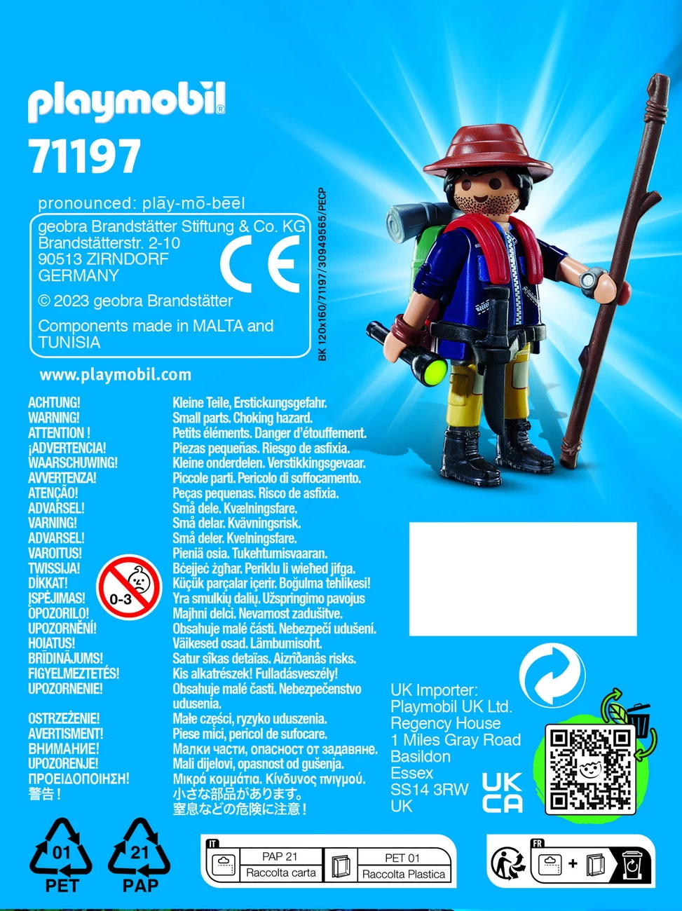 Playmobil 71197 - Abenteurer (PLAYMO-FRIENDS)