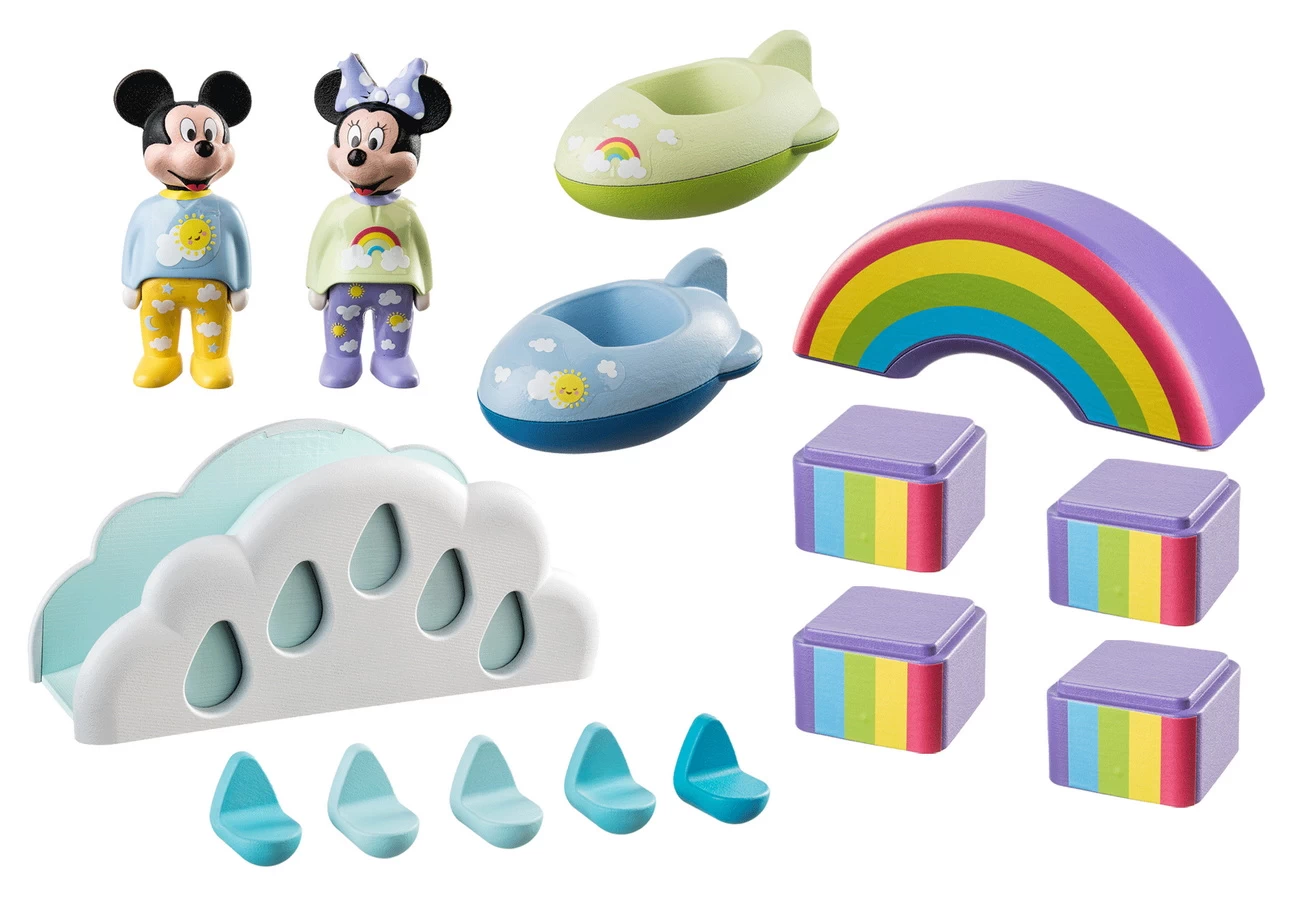 Playmobil 71319 -Mickys und Minnies Wolkenhaus - 1 2 3 u Disney