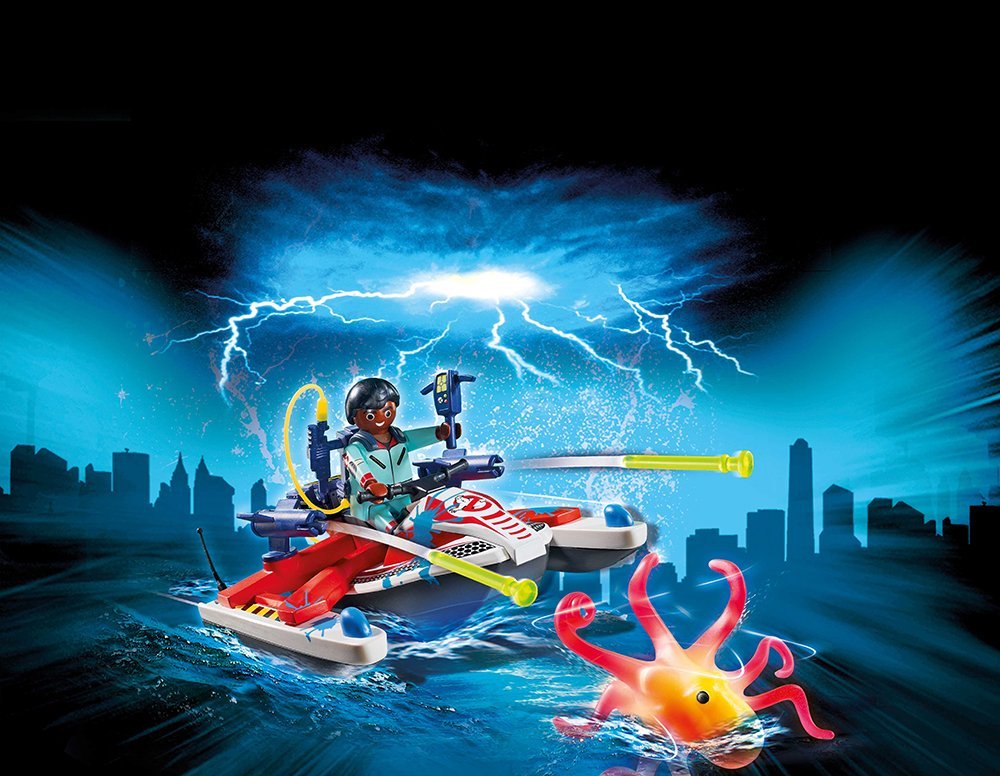 Playmobil 9387 - Zeddemore mit Aqua Scooter (Ghostbusters)