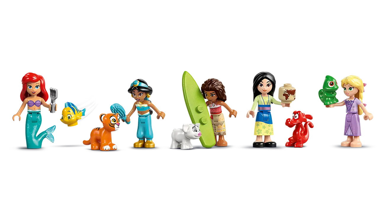 LEGO Disney Princess 43267 - Prinzessinnenschloss mit Haustieren