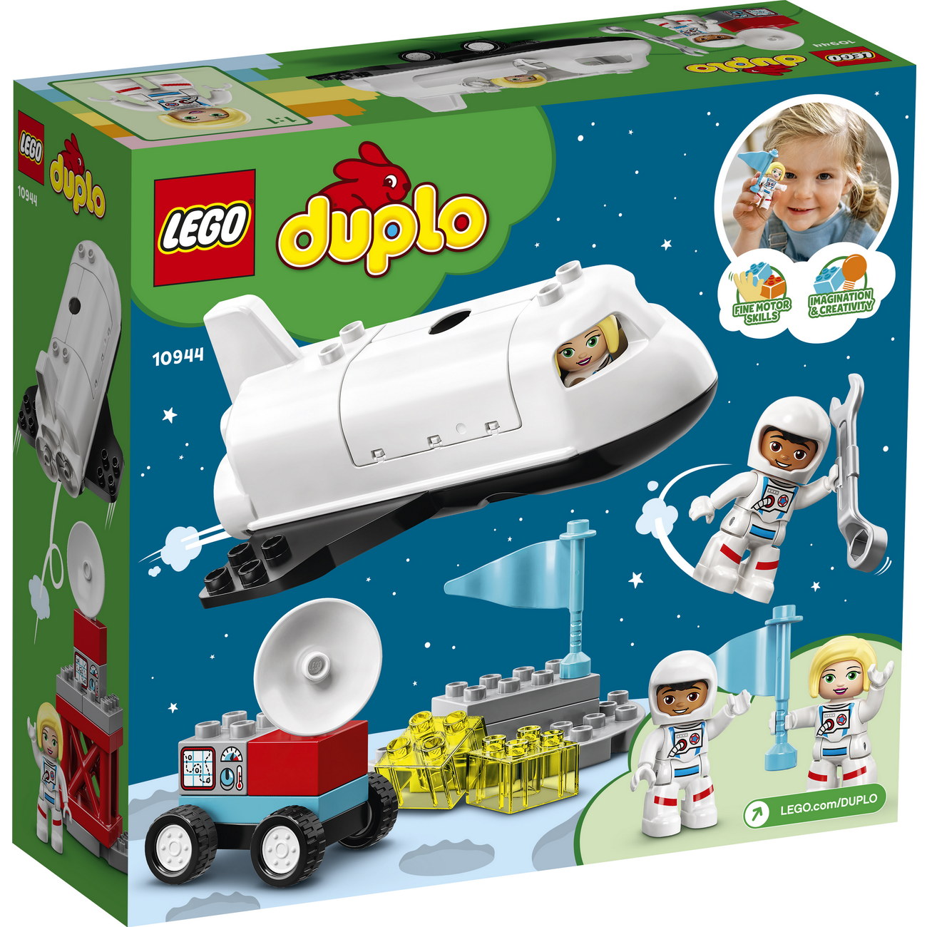 LEGO DUPLO 10944 - Spaceshuttle Weltraummission