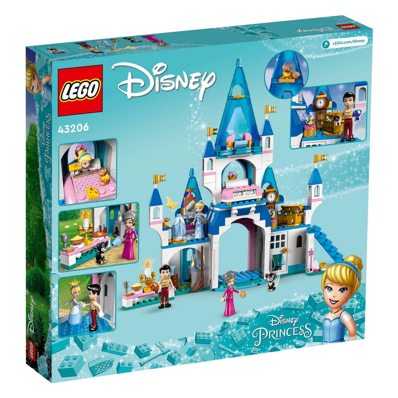 LEGO Disney Princess 43206 - Cinderellas Schloss