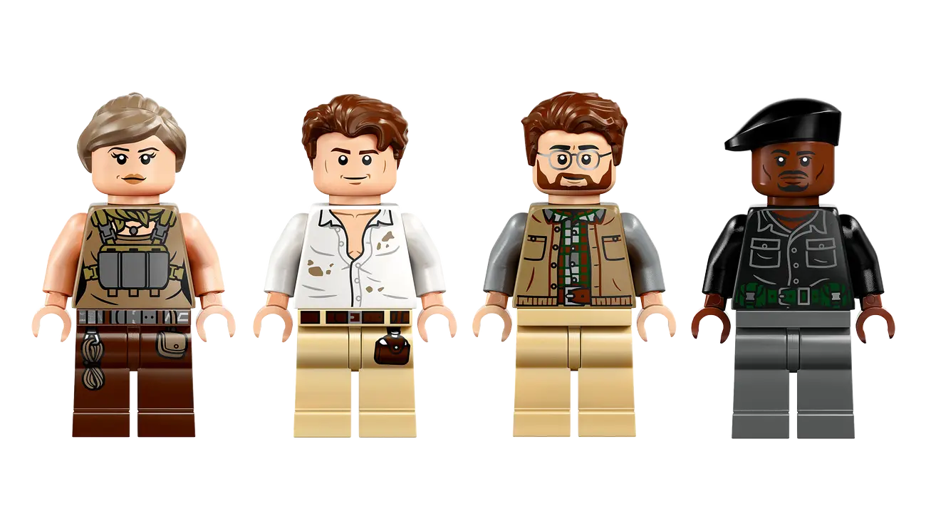 LEGO Jurassic World 76976 - Spinosaurier & Quetzalcoatlus: Hubschrauber-Einsatz