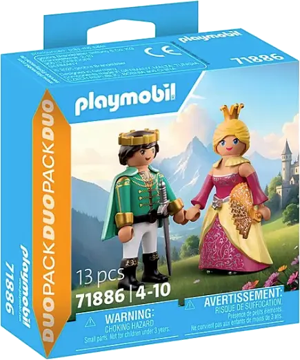 Playmobil 71886 - DuoPack Prinz und Prinzessin