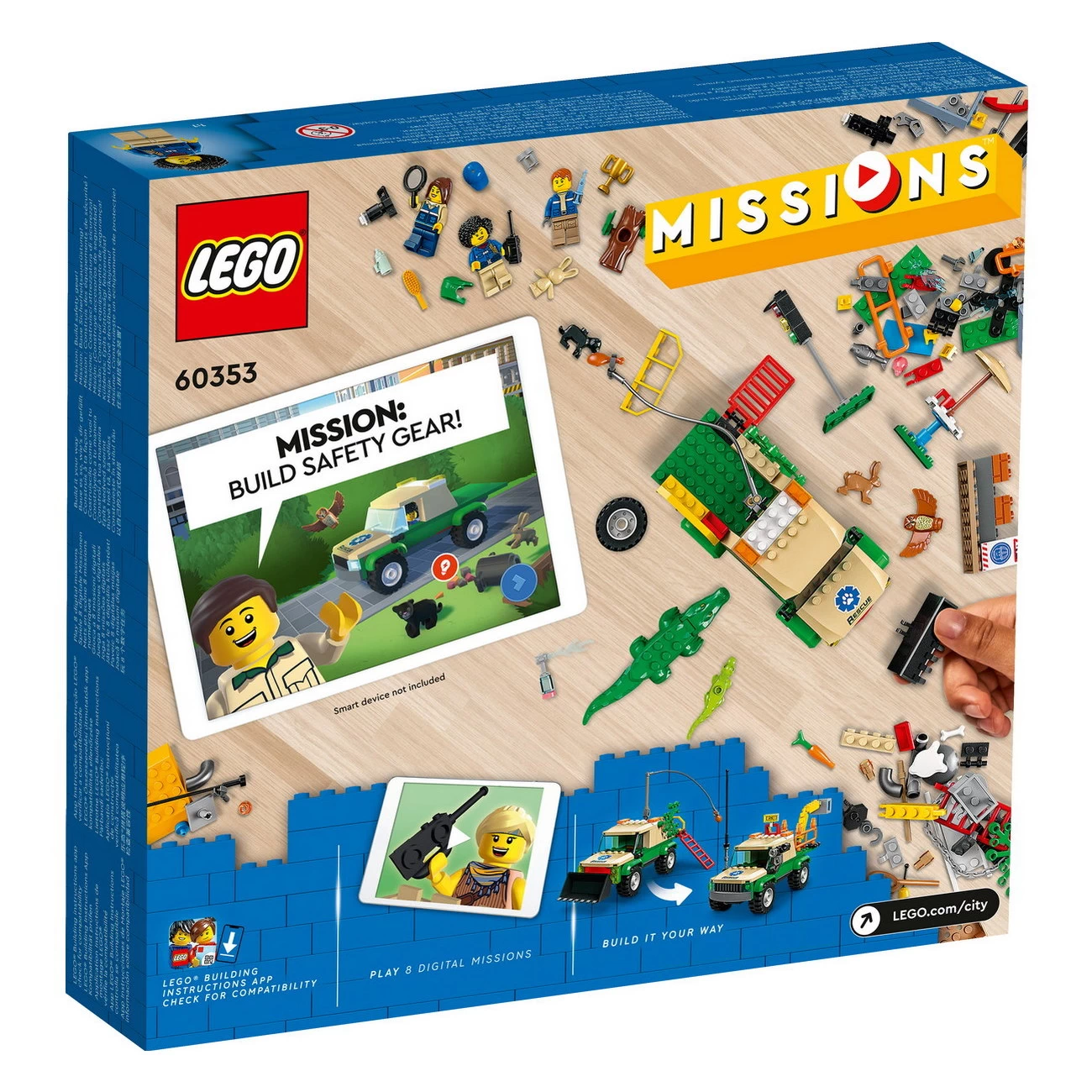 LEGO City 60353 - Tierrettungsmissionen