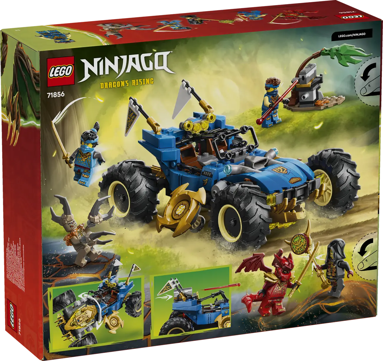 LEGO Ninjago - Jays Transformationsflitzer (71856)