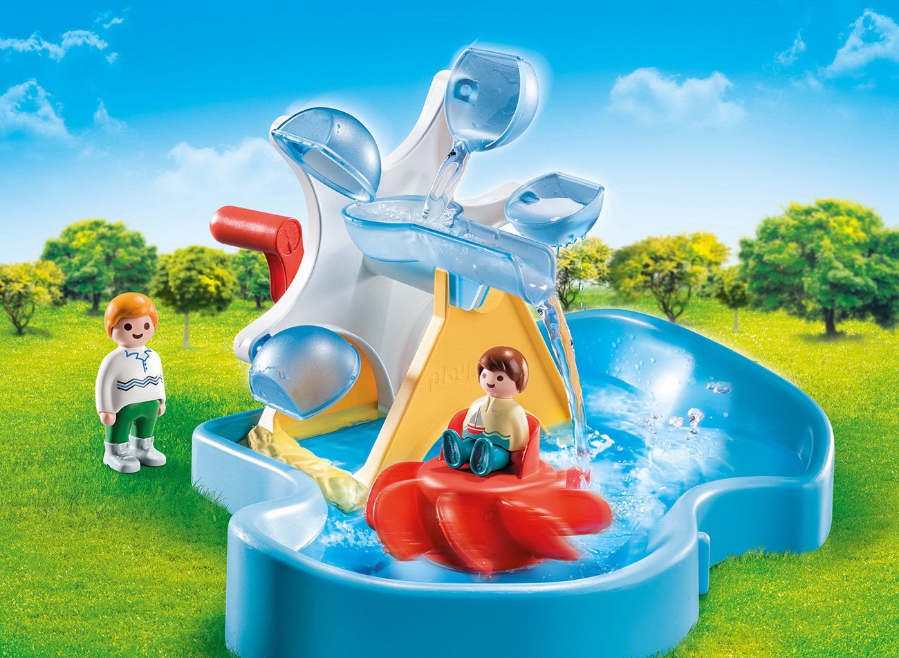 Playmobil 70268 - Wasserrad mit Karussell - 1.2.3 / Aqua