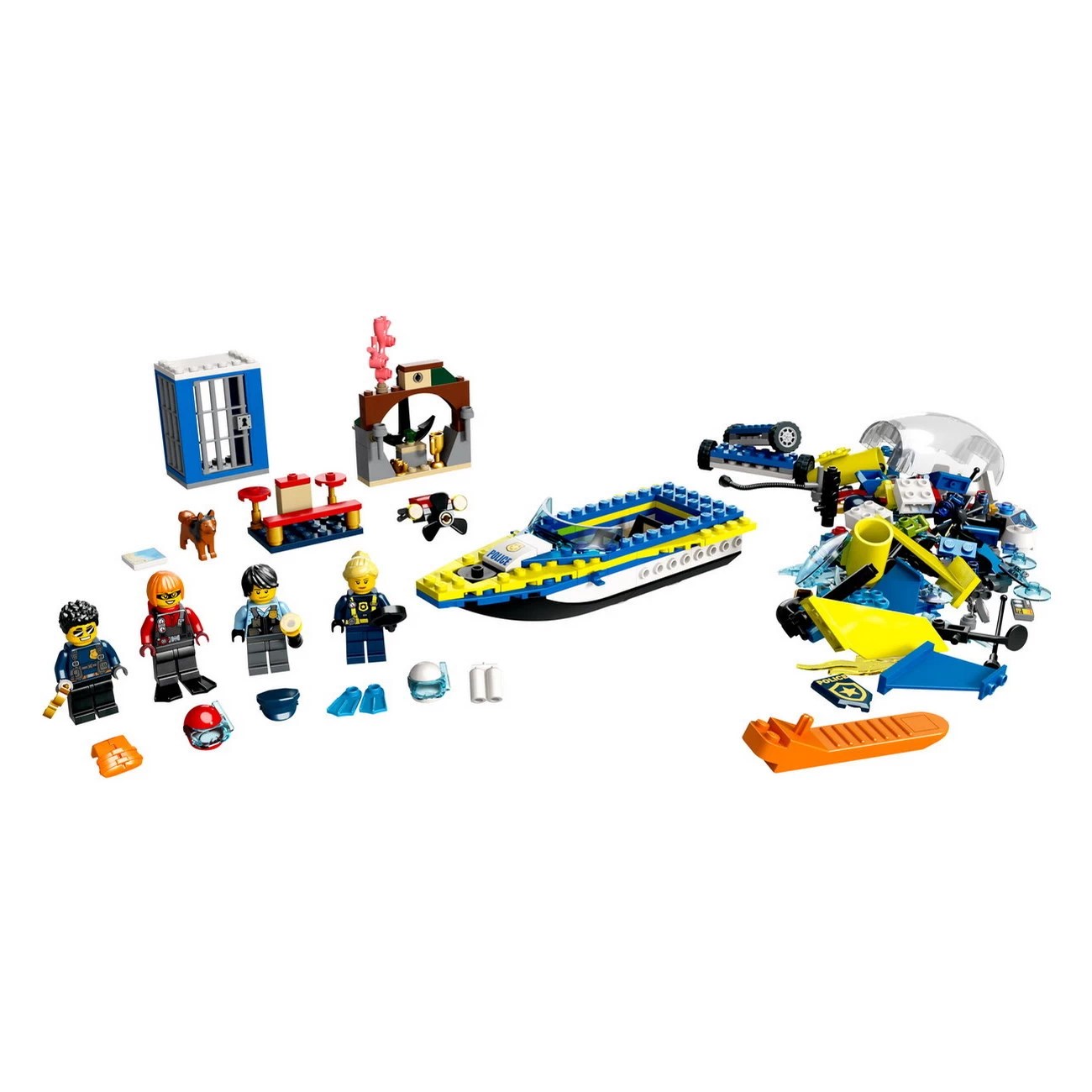 LEGO City 60355 - Detektivmissionen der Wasserpolizei - Missions