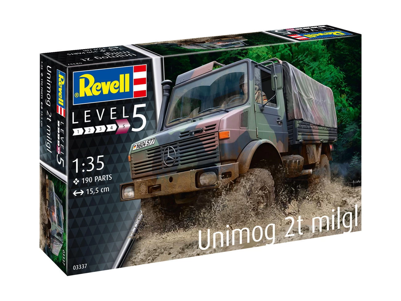 Revell 03337 - Unimog 2T milgl