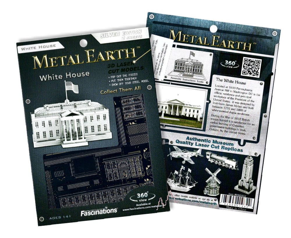 Metal Earth - White House - Weißes Haus