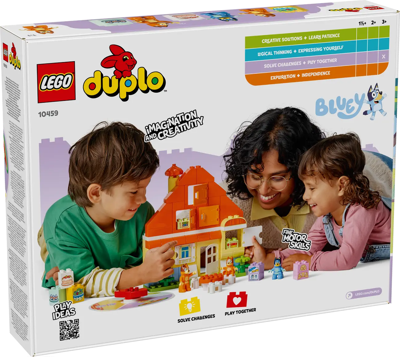 LEGO DUPLO 10459 - Blueys Familienhaus mit Memory-Spiel