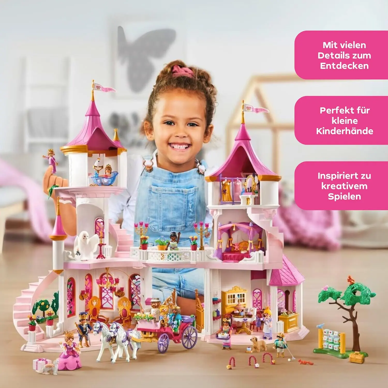 Playmobil 71845 - Prinzessinnenschloss mit Königspaar - Princess Magic