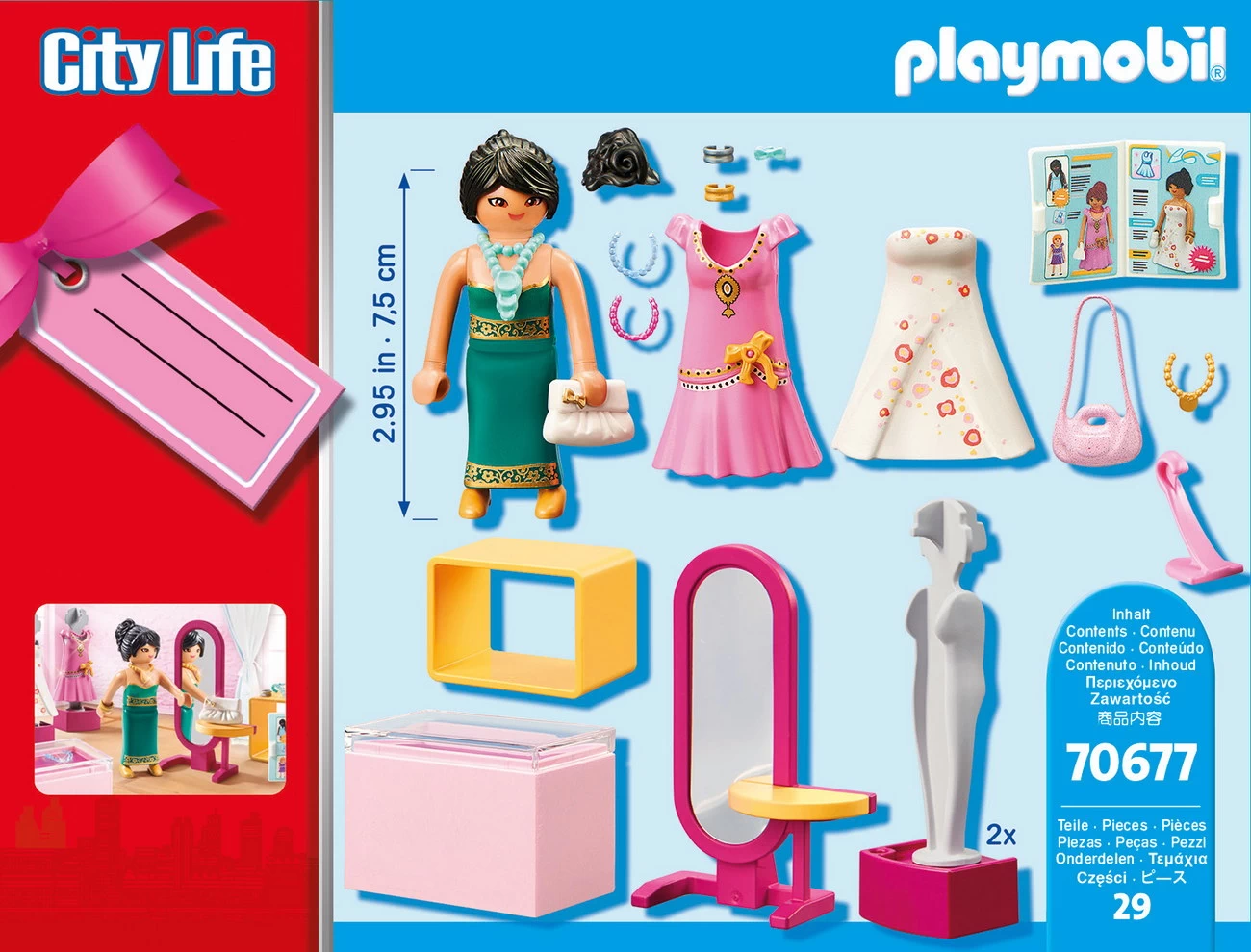 Playmobil 70677 - Geschenkset Festmoden Boutique - City Life