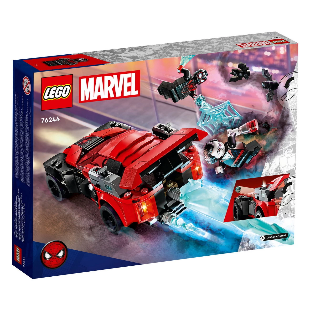 LEGO Spiderman 76244 - Miles Morales vs Morbius