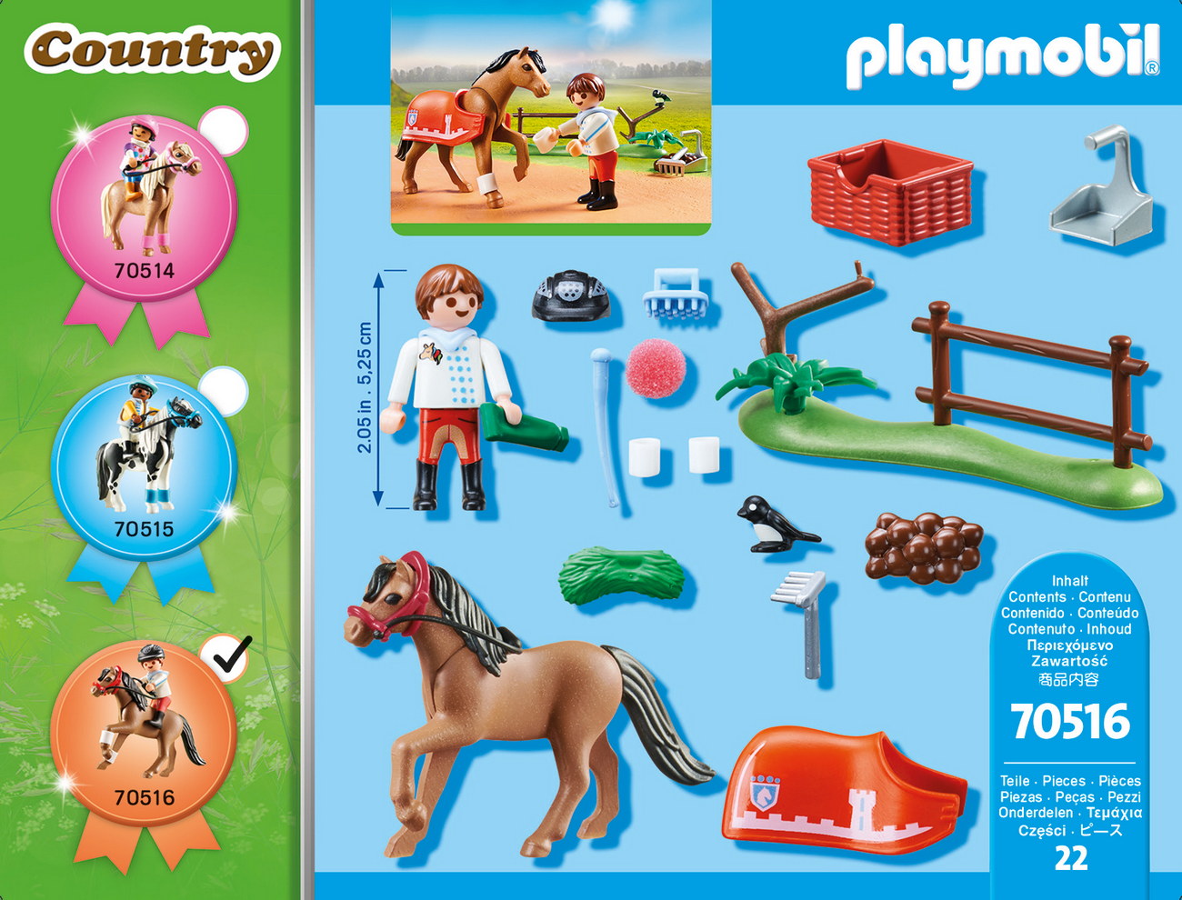 Playmobil 70516 - Sammelpony Connemara (Country)