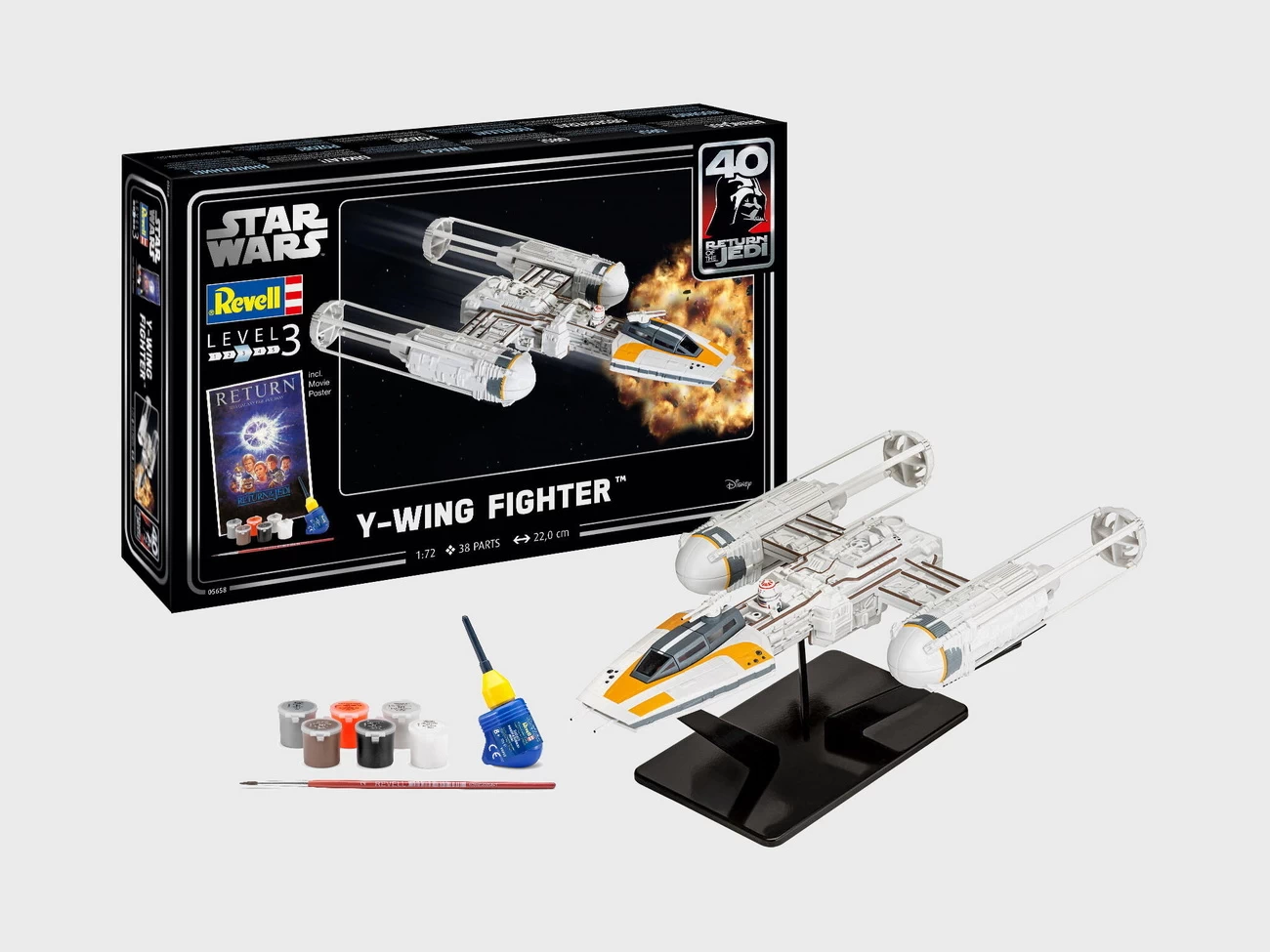 Revell 05658 - Geschenkset Y-wing Fighter