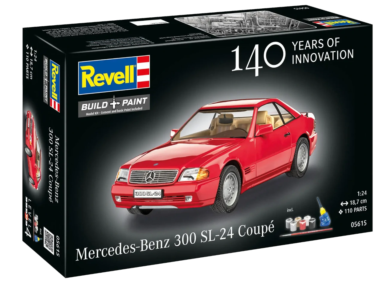 Revell 05615 - Mercedes-Benz 300 SL-24 Coupé  Geschenkset