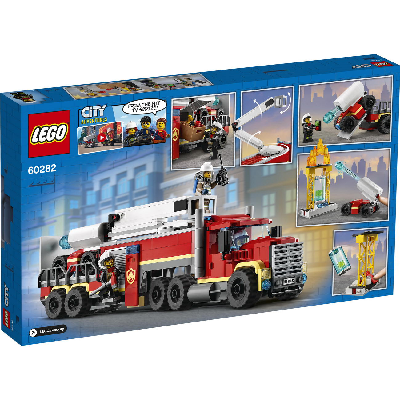 LEGO City 60282 - Mobile Feuerwehreinsatzzentrale