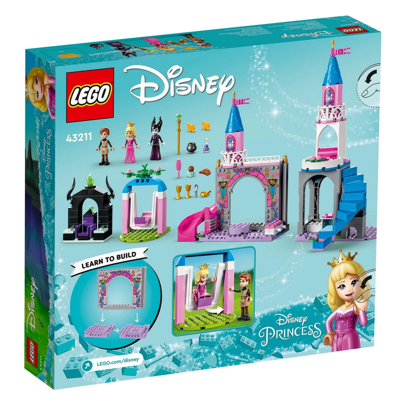 LEGO Disney Princess 43211 - Auroras Schloss