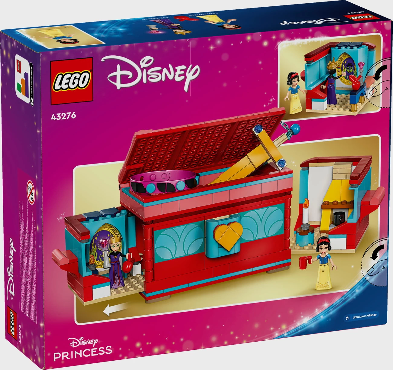 LEGO Disney Princess 43276 - Schneewittchens Schmuckkassette