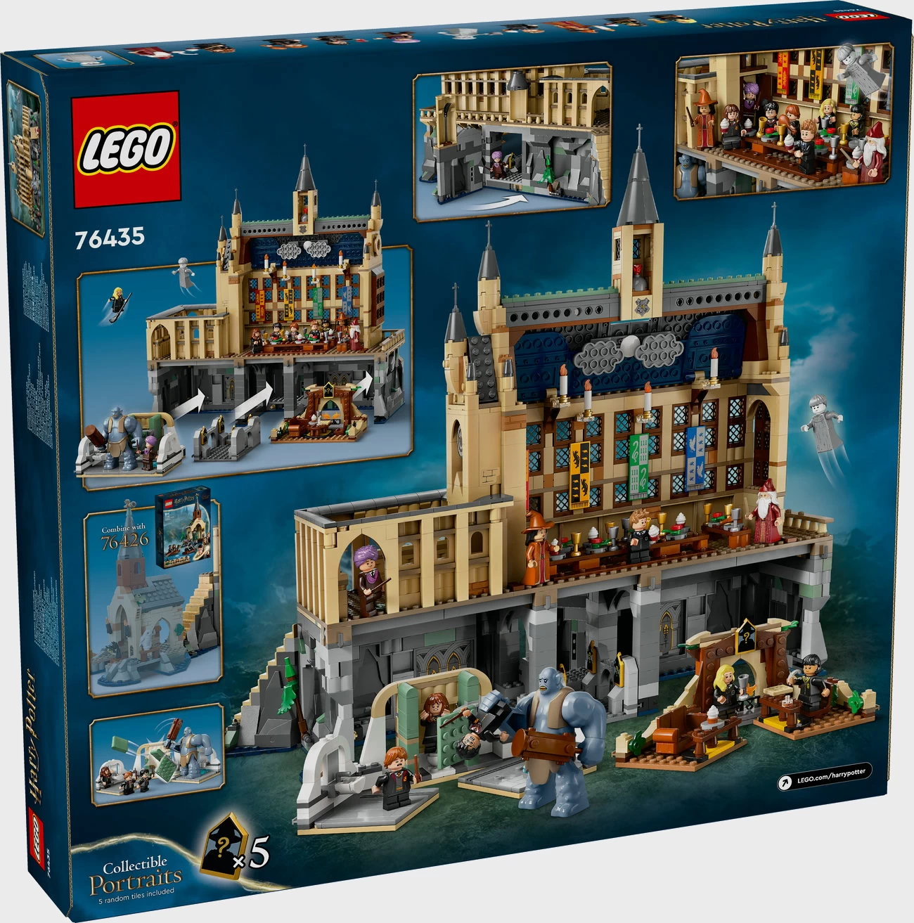 LEGO Harry Potter 76435 - Schloss Hogwarts: Die Große Halle
