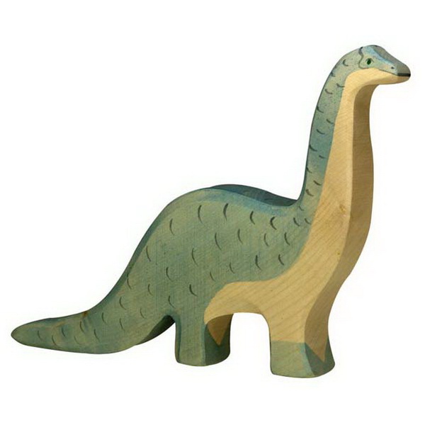 Holztiger Brontosaurus (80332) Dinosaurier Figur