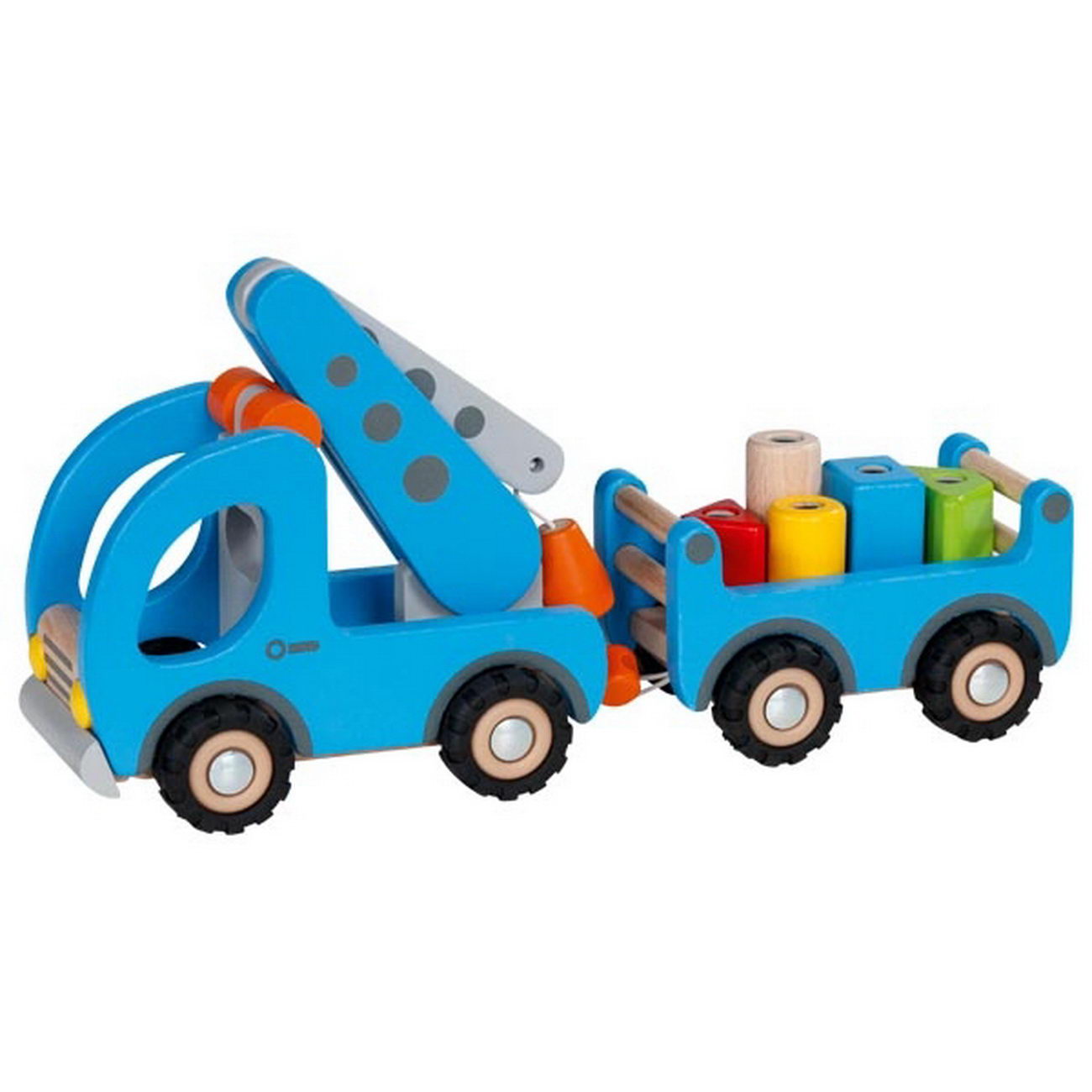 Kranwagen mit Anhänger (goki 55875)