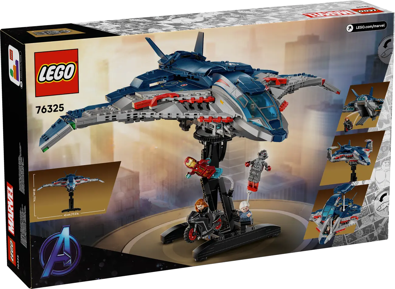 LEGO Marvel 76325 - Avengers: Age of Ultron Quinjet